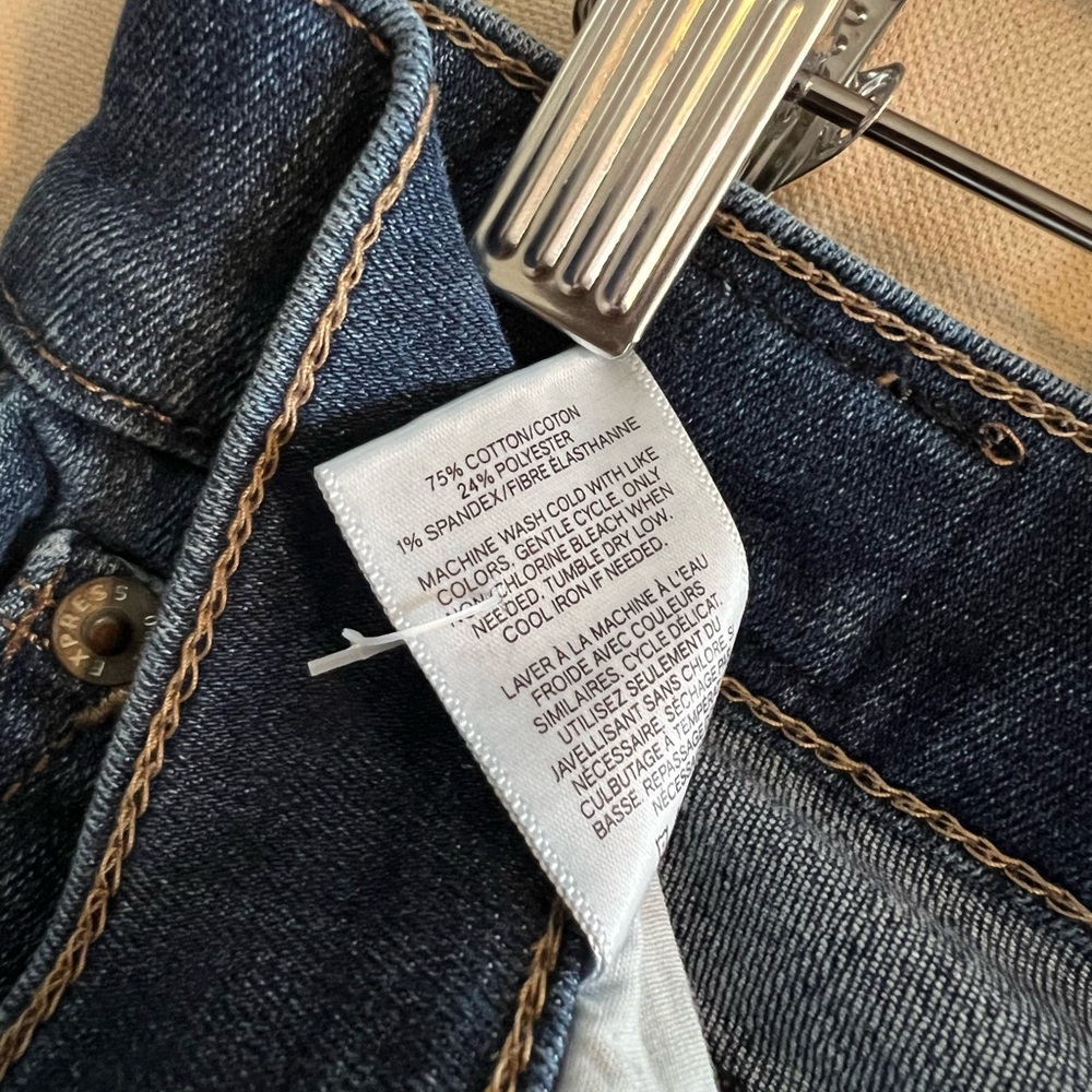 Express Mid Rise Stretch Legging Jeans - Picture 4 of 4